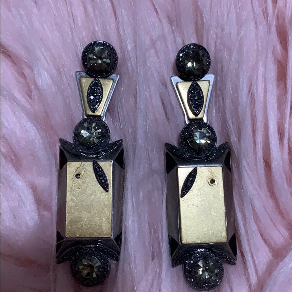J. Crew Art Deco Earrings